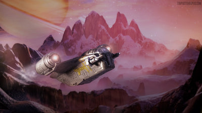 Photographing toy spaceships for a flying effect with Scott Bourne